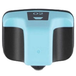 Remanufactured Replacement Light Cyan Ink Cartridge for C8774WN / HP 02