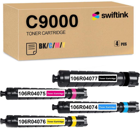 Compatible Xerox VersaLink C9000 (Black, Cyan, Magenta, Yellow) Laser Toner Cartridge Set of 4