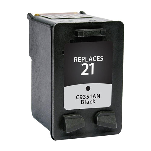 Remanufactured Replacement Black Ink Cartridge for C9351AN / HP 21XL
