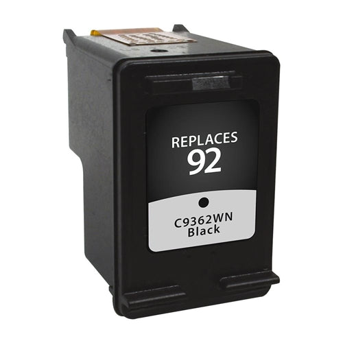 Remanufactured Replacement Black Ink Cartridge for C9362WN / HP 92