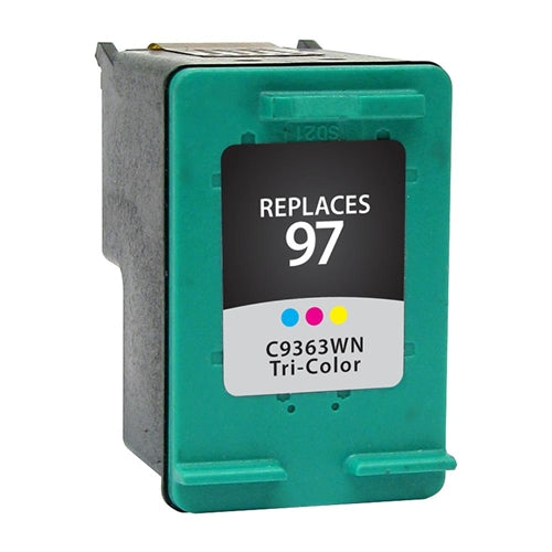Remanufactured Replacement Tri-Color Ink Cartridge for C9363WN / HP 97
