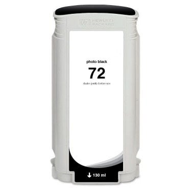 Remanufactured Replacement High Yield Photo Black Ink Cartridge for C9370A / HP 72