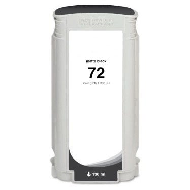 Remanufactured Replacement High Yield Matte Black Ink Cartridge for C9403A / HP 72