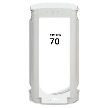 Remanufactured HP C9451A (HP 70) Light Gray Ink Cartridge