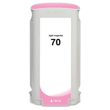 Remanufactured HP C9455A (HP 70) Light Magenta Ink Cartridge