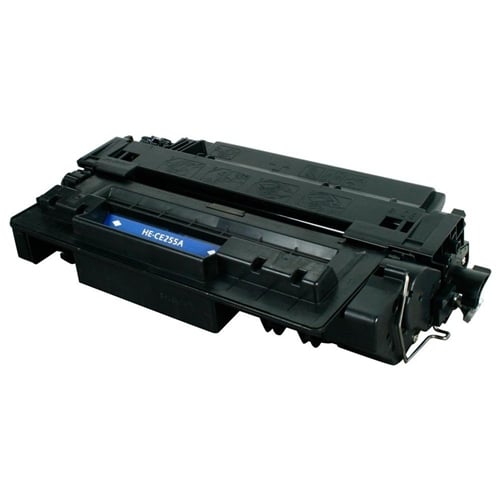 Compatible CE255A / 55A Standard Yield Black Laser Toner Cartridge for HP P3015 Printers