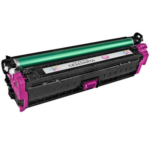 Remanufactured Replacement for Hewlett Packard CE343A (HP 651A) Magenta Laser Toner Cartridge
