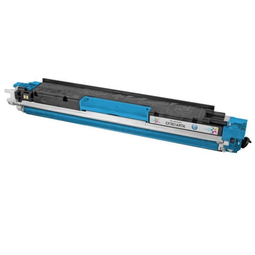 Remanufactured Replacement for Hewlett Packard CF351A (HP 130A) Cyan Laser Toner Cartridge