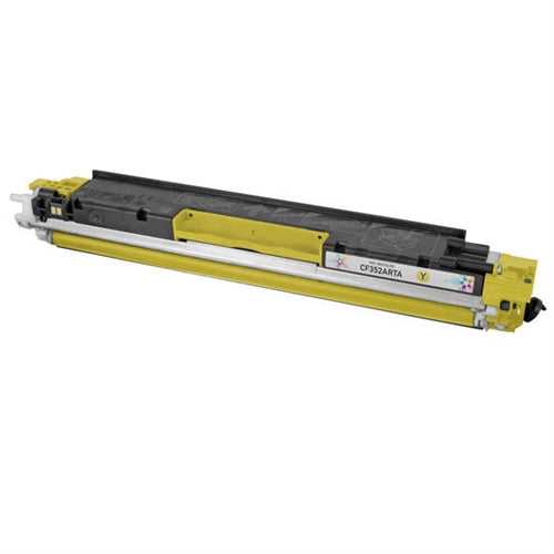 Remanufactured Replacement for Hewlett Packard CF352A (HP 130A) Yellow Laser Toner Cartridge
