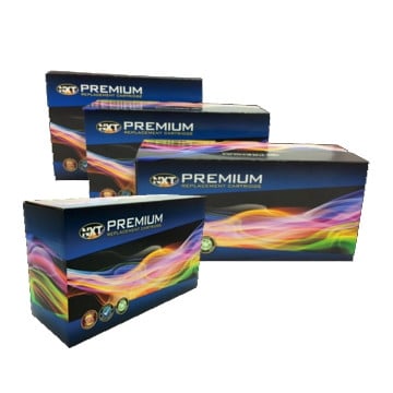 Remanufactured HP 508X (Black, Cyan, Magenta, Yellow) Laser Toner Cartridge Set of 4