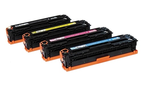 Compatible Replacement for HP 410X (Black, Cyan, Magenta, Yellow) Laser Toner Cartridge Set of 4