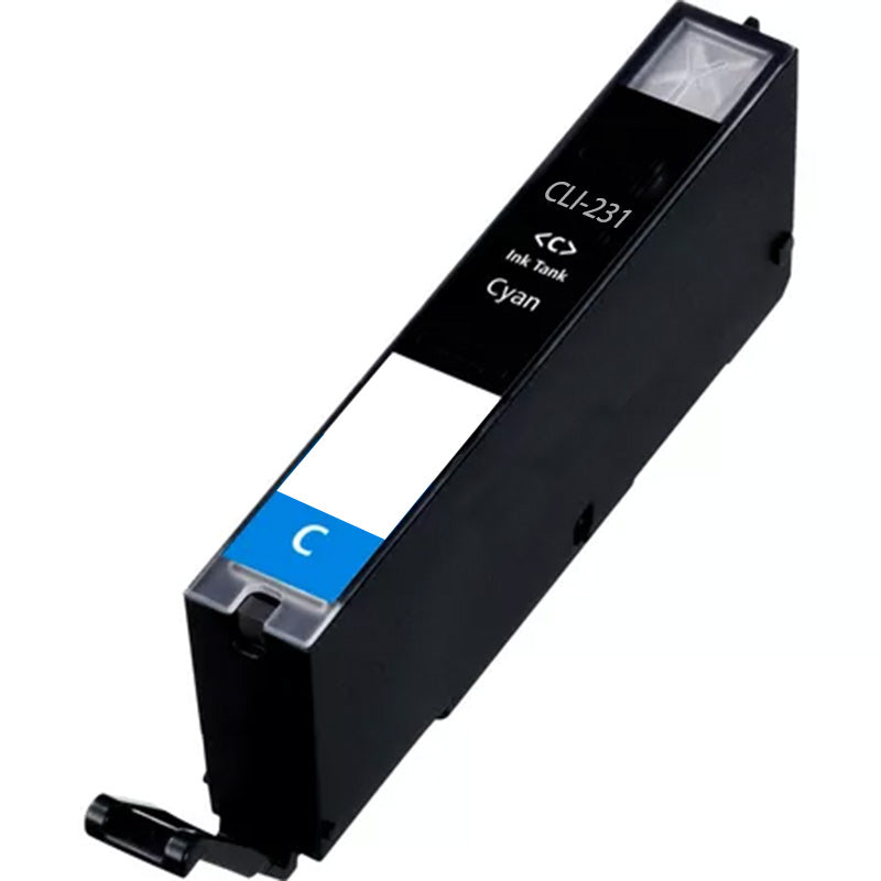 Compatible Canon CLI-231C (6675C001) Cyan Ink Cartridge
