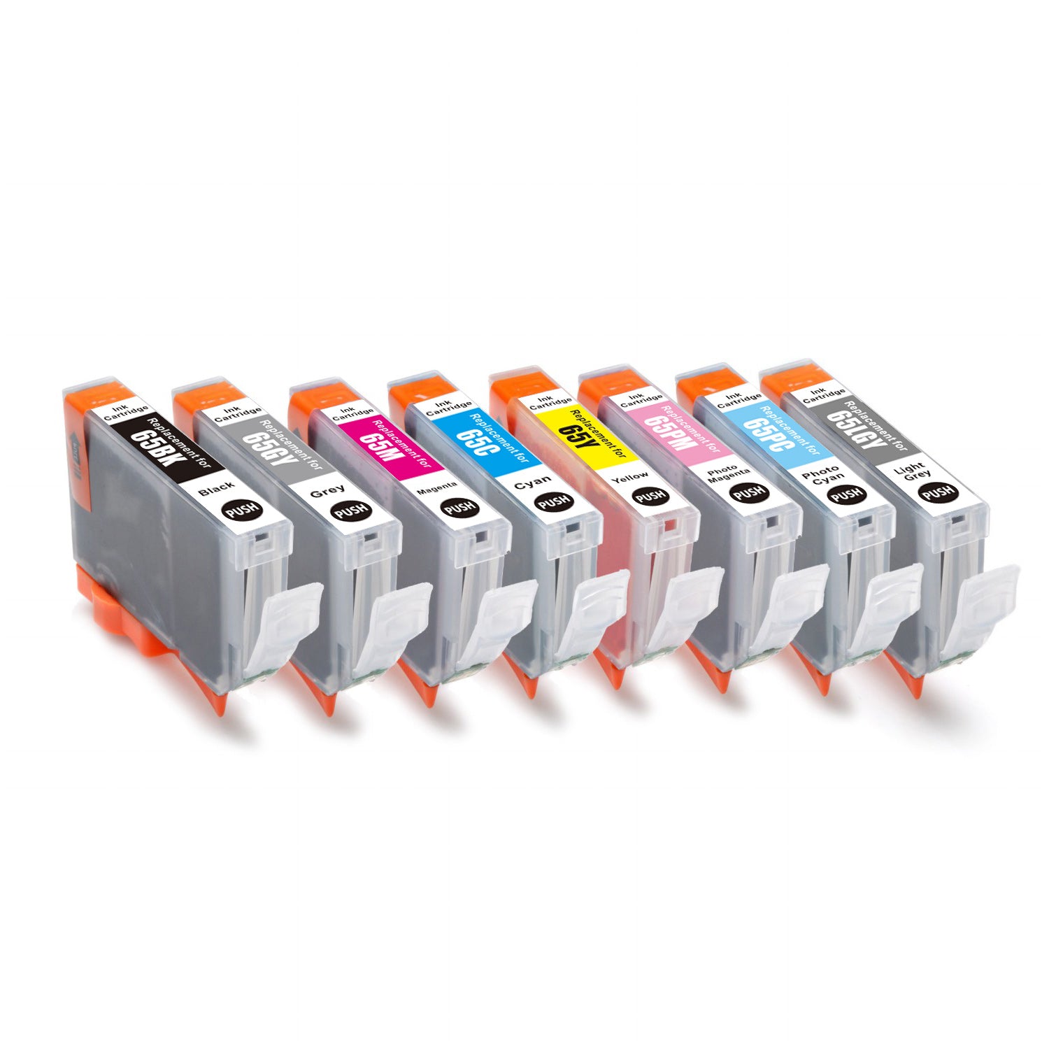 Compatible Canon CLI-65 8 Cartridge Set for the PIXMA PRO-200