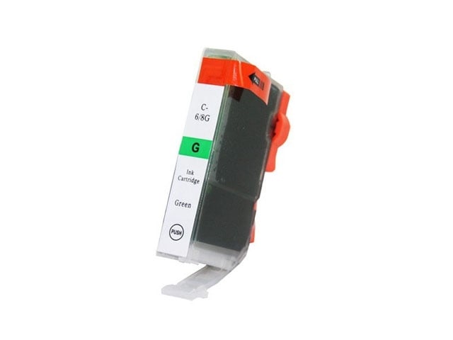 Compatible Canon CLI-8G Green Ink Cartridge w/ Chip