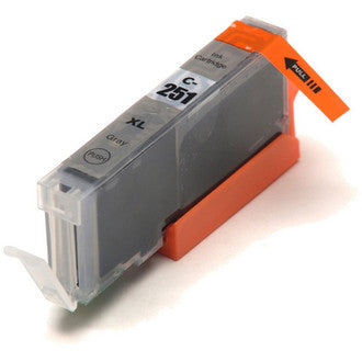 Compatible Canon 6452B001 (CLI-251XL) High Yield Gray Ink Cartridge