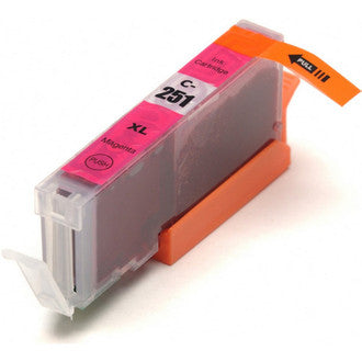 Compatible Canon 6450B001 (CLI-251XL) High Yield Magenta Ink Cartridge