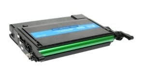 Remanufactured Cyan Laser Toner Cartridge to Replace Samsung CLP-C600A for use in the CLP-600 & CLP-650 Printers