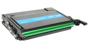 Remanufactured High Yield Cyan Laser Toner Cartridge to Replace Samsung CLP-C660B for use in the CLP-660 Printer (5,000 Page Yield)