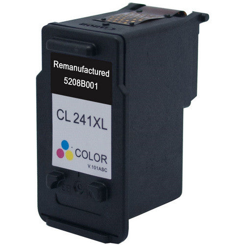 Remanufactued Canon CL-241XL (5208B001) High Yield Color Ink Cartridge