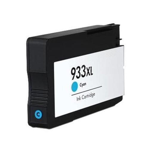 Remanufactured Replacement High Yield Cyan Ink Cartridge for CN054AN / HP 933XL