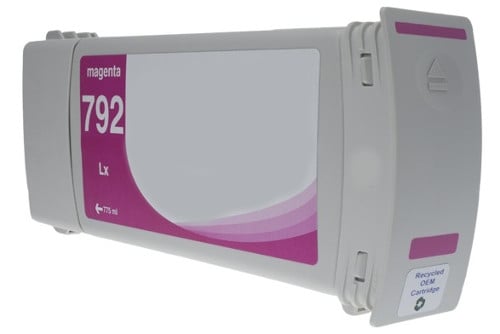 Remanufactured Replacement Magenta Ink Cartridge for CN707A / HP 792