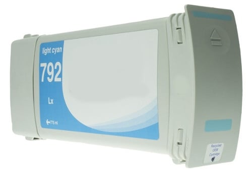 Remanufactured Replacement Light Cyan Ink Cartridge for CN709A / HP 792