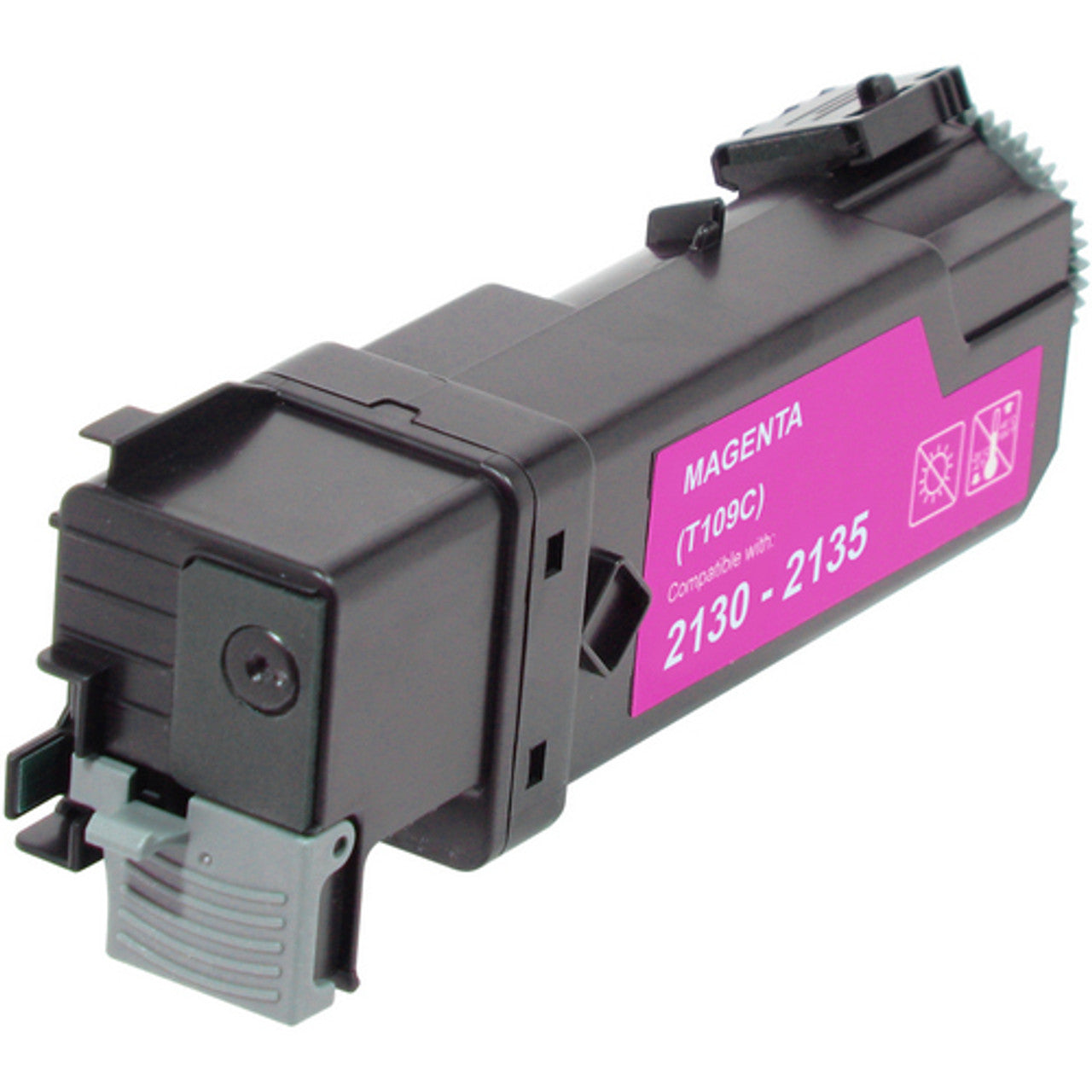Compatible Dell T109C High Yield Magenta Laser Toner Cartridge for Dell 2130cn, 2135cn Printers