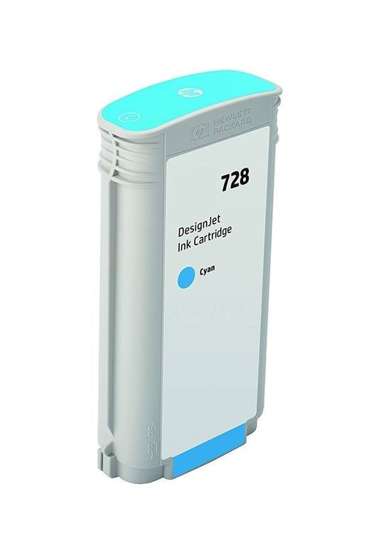 Remanufactured Hewlett Packard (HP) F9J67A (HP 728 Cyan) Ink Cartridge