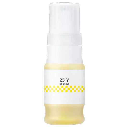 Compatible Canon GI-25Y Yellow Ink Bottle 50mL