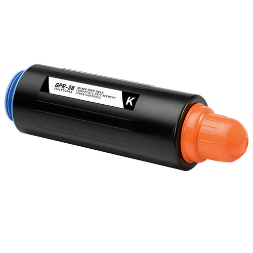 Compatible Canon GPR-38 Black Toner 3766B003AA, 56K Pages