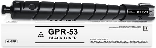 Compatible Canon GPR-53 Black Toner Cartridge 8524B003, 36K Pages