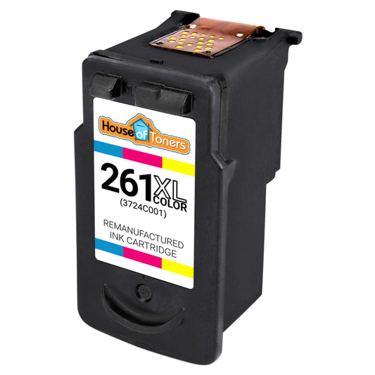 Remanufactured Canon CL-261XL Color Ink Cartridge – 3724C001
