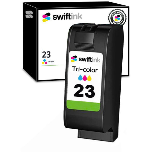 Remanufactured Replacement Tri-Color Ink Cartridge for C1823D / HP 23