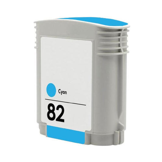 Remanufactured Hewlett Packard (HP) C4911A / HP 82 Cyan Ink Cartridge