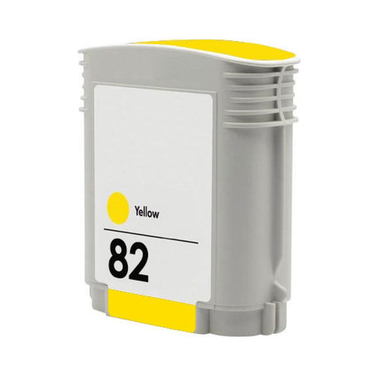 Remanufactured Hewlett Packard (HP) C4913A / HP 82 Yellow Ink Cartridge