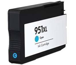 Remanufactured High Yield Cyan Ink Cartridge for CN046AN / HP 951XL
