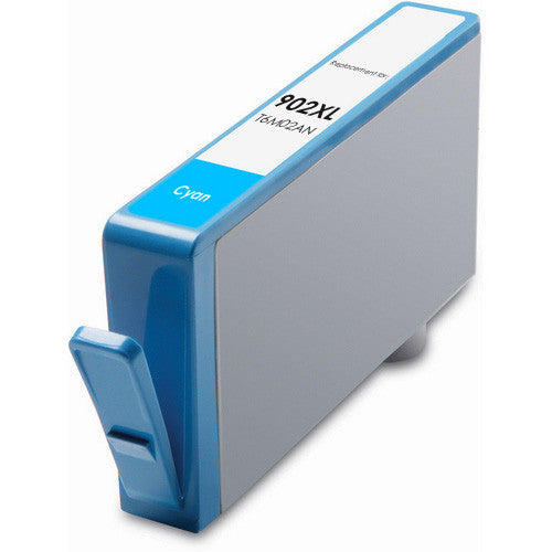 Compatible Replacement High Yield Cyan Ink Cartridge for T6M02AN / HP 902XL