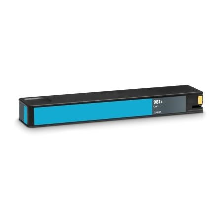 Remanufactured Replacement J3M68A Cyan Ink Cartridge for HP 981A
