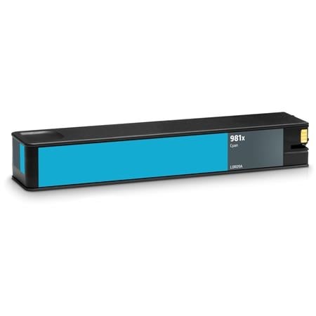 Remanufactured Replacement L0R09A High Yield Cyan Ink Cartridge HP 981X