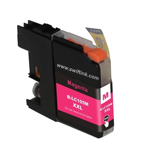 Compatible Brother LC105M Super High-Yield Magenta Ink Cartridge