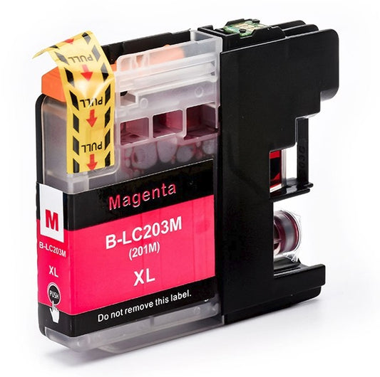 Compatible Brother LC203M High Yield Magenta Ink Cartridge