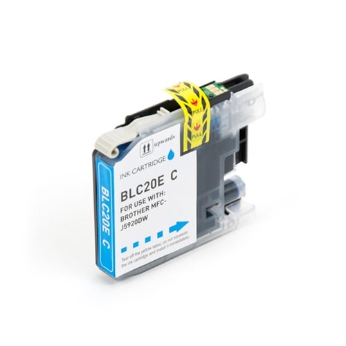 Compatible Brother LC20EC Super High Yield Cyan Ink Cartridge
