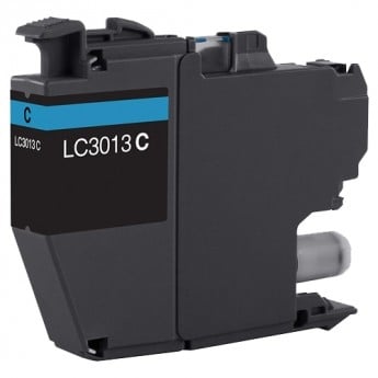 Compatible Brother LC3013 / LC3011 Cyan High-Yield Ink Cartridge