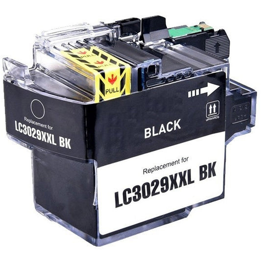 Compatible Brother LC3029BK Super High-Yield Black Ink Cartridge