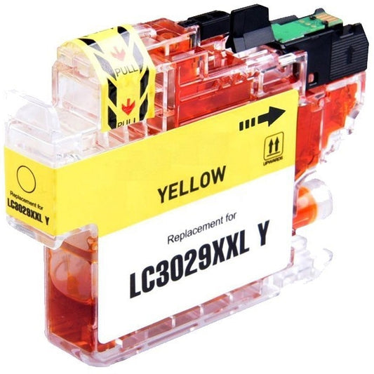Compatible Brother LC3029Y Super High-Yield Yellow Ink Cartridge