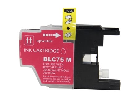 Compatible Brother LC75M High Yield Magenta Ink Cartridge