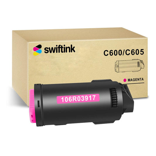 Compatible Xerox VersaLink C600 Magenta Extra High-Yield Toner Cartridge (106R03917)