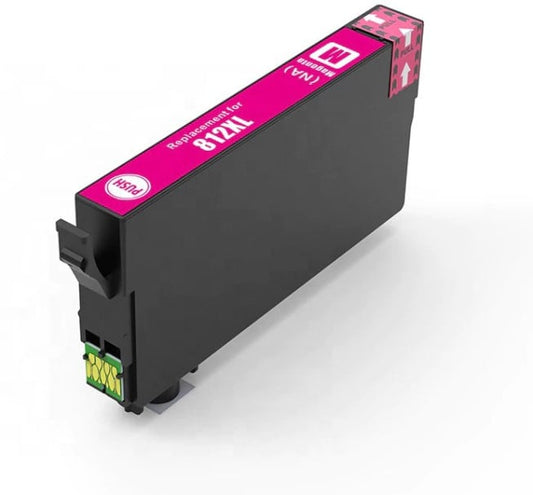 Remanufactured Epson 812XL Ink High Yield Magenta Ink Cartridge - T812XL320