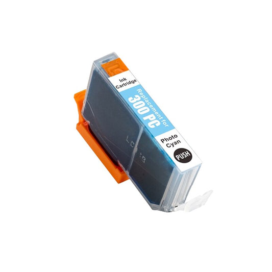 Compatible Canon 4197C002 (PFI-300) Photo Cyan Ink Cartridge for the imagePROGRAF PRO-300