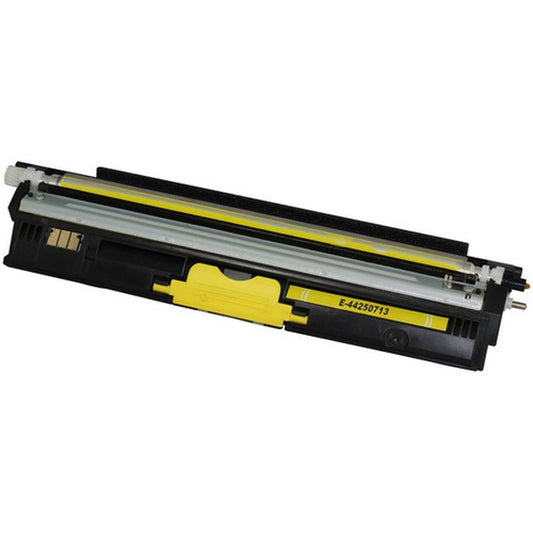 Okidata 44250713 Remanufactured Yellow Toner Cartridge (Type D1) for Oki C110, C130n & MC160 - 2500 Page Yield